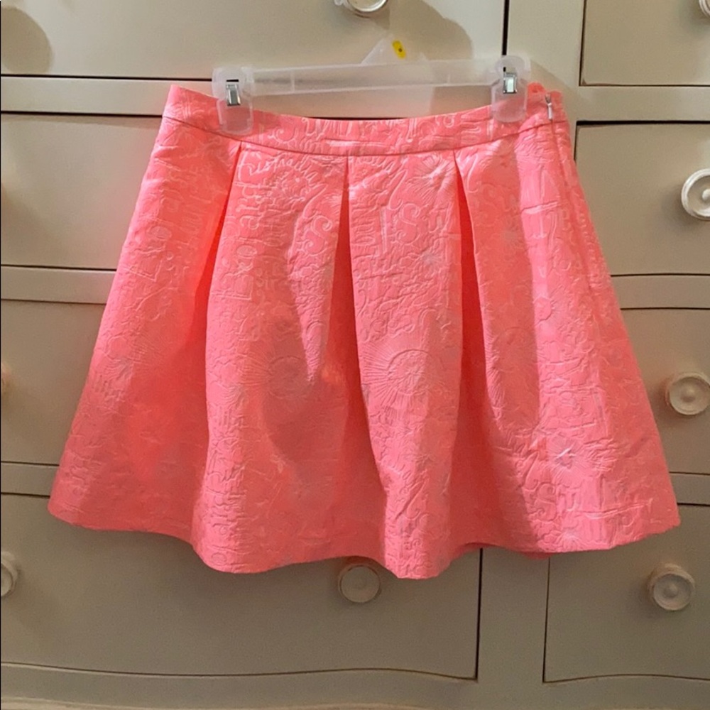 Word on the Street Jacquard Skirt